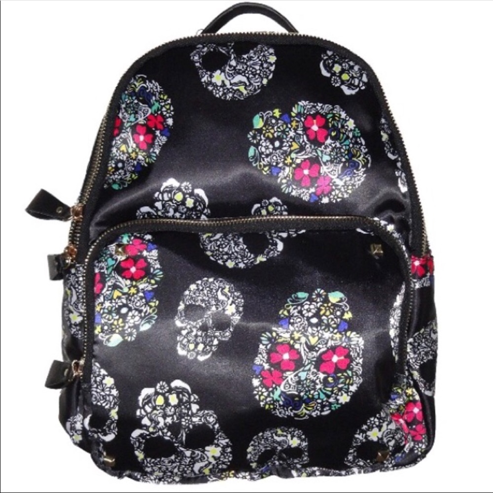 BRAND🆕WT SKULL BACKPACK 🎒 ✔️🖤🥊